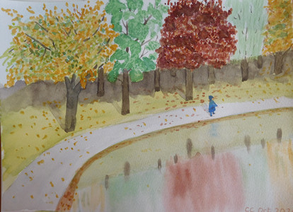 Christine C, SharlstonTrees. Watercolour 10.20.JPG